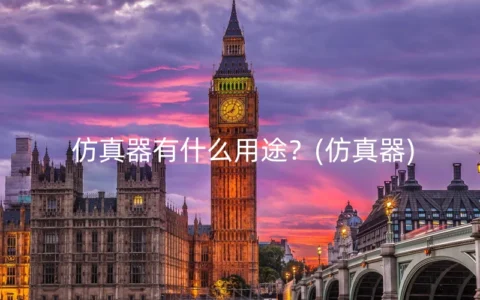 仿真器有什么用途？(仿真器)