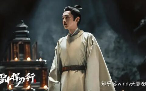 看了这一段才明白，为什么《雪中悍刀行》原著作者选择张若昀