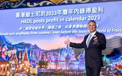 入场人次创新高！香港迪士尼2023财年收入增长156%-香港迪士尼总投资