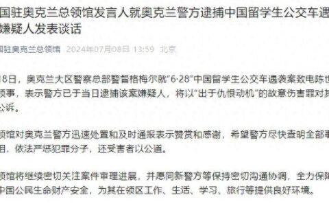 最新｜中国留学生新西兰遭袭案，嫌疑人已抓获！-新西兰留学生轨迹